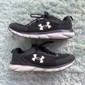 Under Armour Men's Black UA Charged Assert 9 Running Shoes